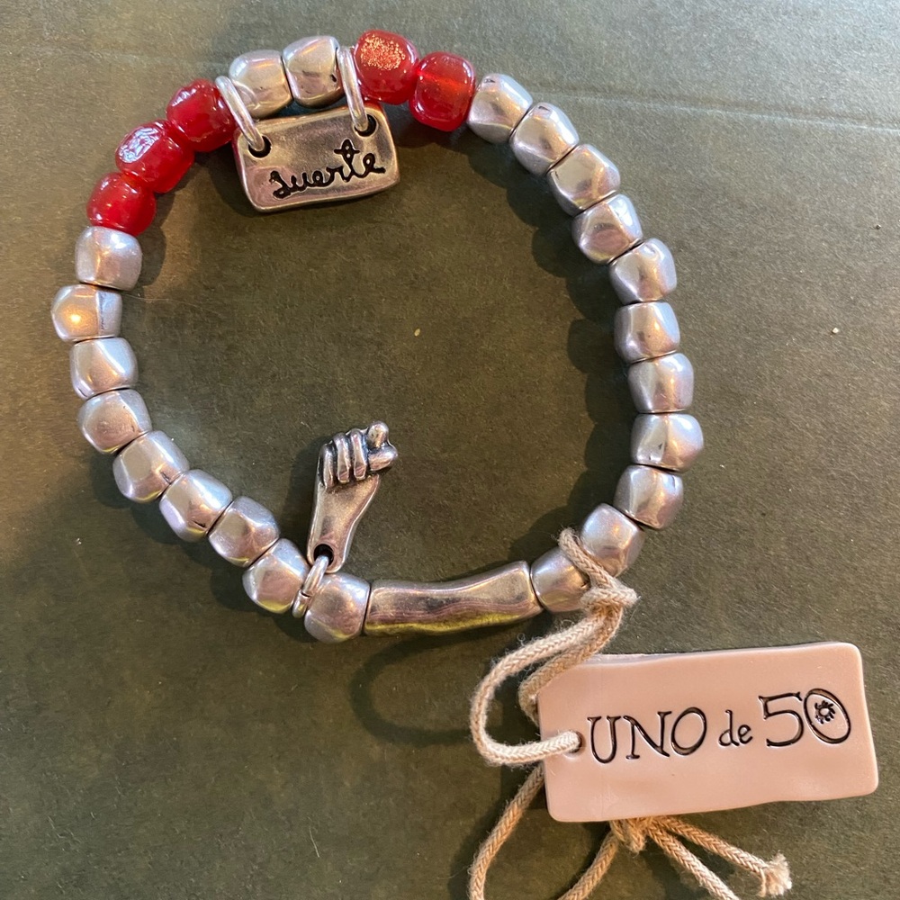 UNO DE 50 BRACELET ‘SILVER!!!’ NOT AS IN PHOTO.!!!